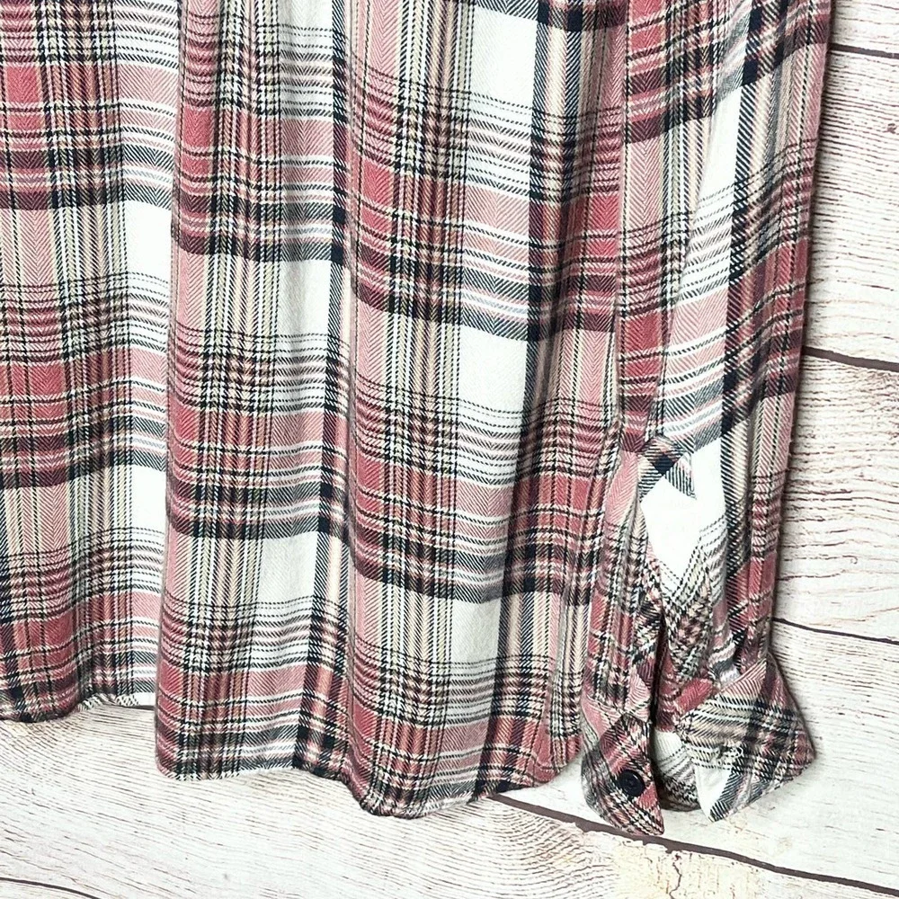 Rails Hunter Plaid Button Up Top Small S - Picture 3 of 6